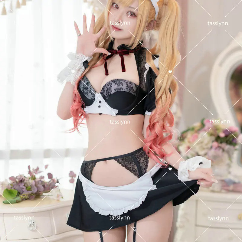 Mn  Anime Cosplay Marin  Maid Cosplay Costume Kitagawa Marin Summer Swimsuit Dress for Women Hallowe