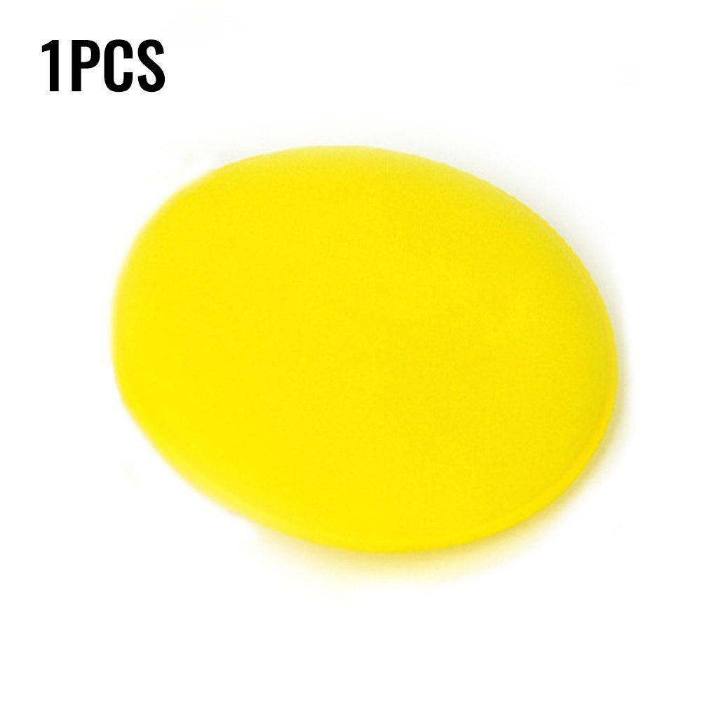 1 ชิ้นฟองน้ํารายละเอียดโปแลนด์รถ Applicator แว็กซ์แว็กซ์โฟมทําความสะอาดล้าง