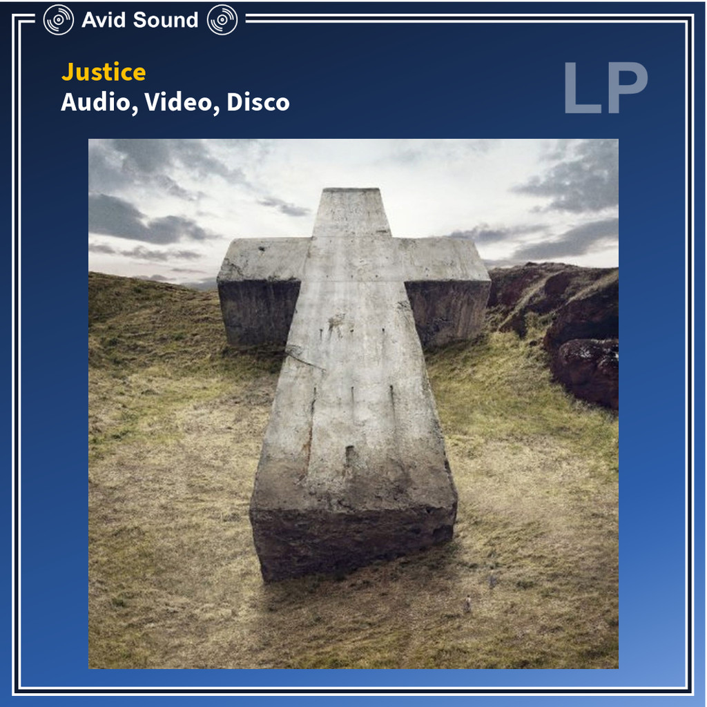 แผ่นเสียง Justice Audio, Video, Disco ใหม่ ซีล Justice Vinyl LP