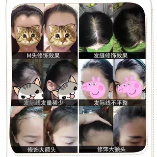 แป้งแฮร์ไลท์ สำหรับปิดเหม่ง แป้งเงาผม ผงปิดหน้าผาก