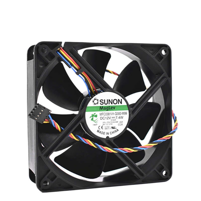 SUNON Dell BTX พัดลมแชสซี MFC0381V1-Q000-M99 12V7.4W YK550-A00