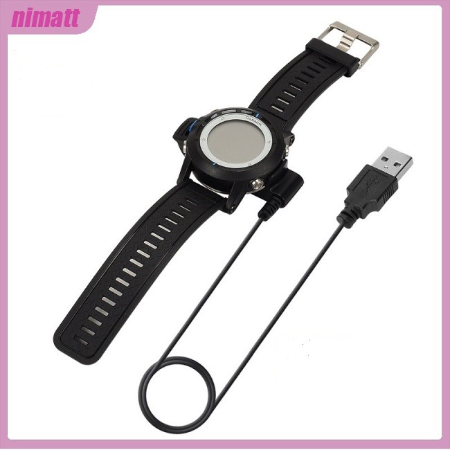 Ni สายชาร์จสําหรับ Garmin Garmin Fenix2 สายเคเบิลข้อมูลนาฬิกาอัจฉริยะ D2 Bravo แท่นชาร์จนาฬิกา