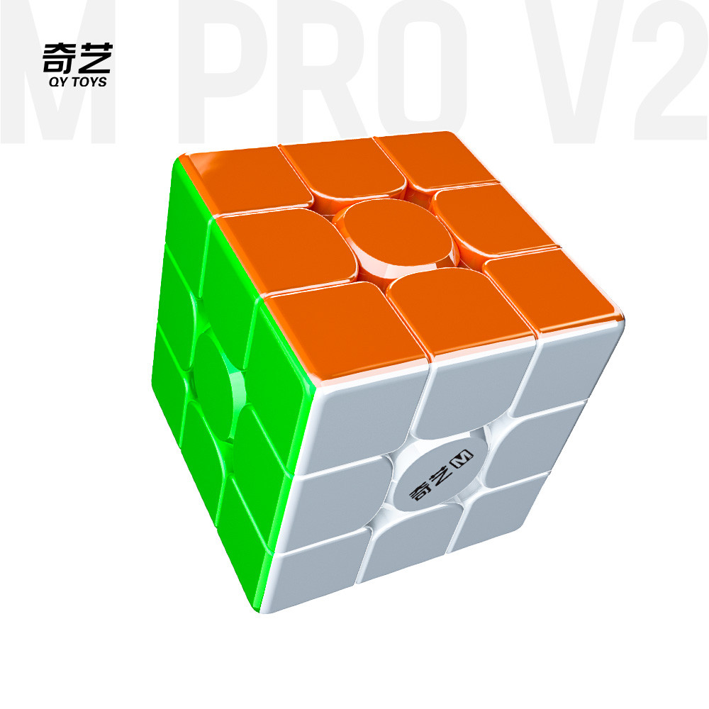 Qiyi M Pro V2 3x3 Magnetic Cube Professional อัตโนมัติกลับ 3x3x3 M ความเร็ว Cube ปริศนาเด็กของเล่นเพื่อการศึกษา
