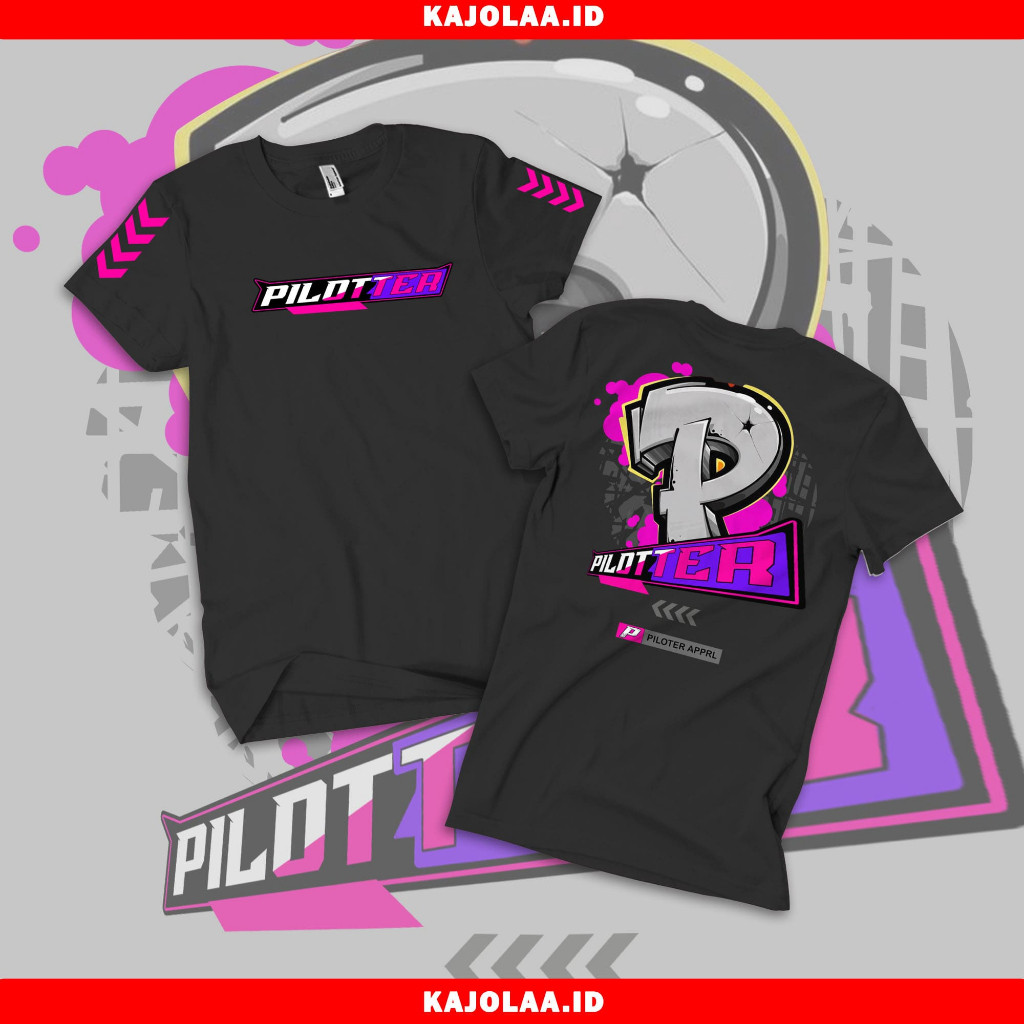 KAOS PIL0TTER SMOKE 2024 เสื้อยืดต้นฉบับ PIL0TTER SMOKE ใหม่ ARTICLE