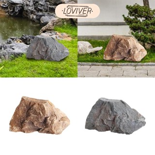 LOVIVER หินประดิษฐ์เนื้อธรรมชาติน้ําหนักเบาเครื่องประดับ ปู่…