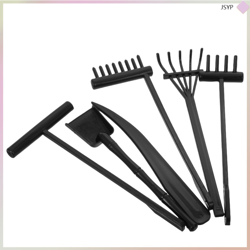 Zen Sand Rake Set เครื่องมือคราดทราย ชุดแต่งสวนตั้งโต๊ะ ของเล่นกล่องทรายขนาดเล็ก อุปกรณ์เสริม