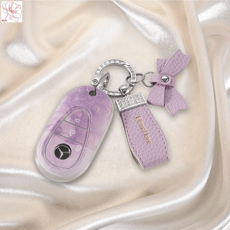 2024 เคสกุญแจ Mercedes GLC300L C260L/E300L รถ C200L ปก S-Class EQE Maybach E260