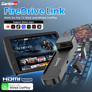 Carlinkit FireDrive Link แปลง CarPlay แบบมีสายเป็น HDMI สําห…