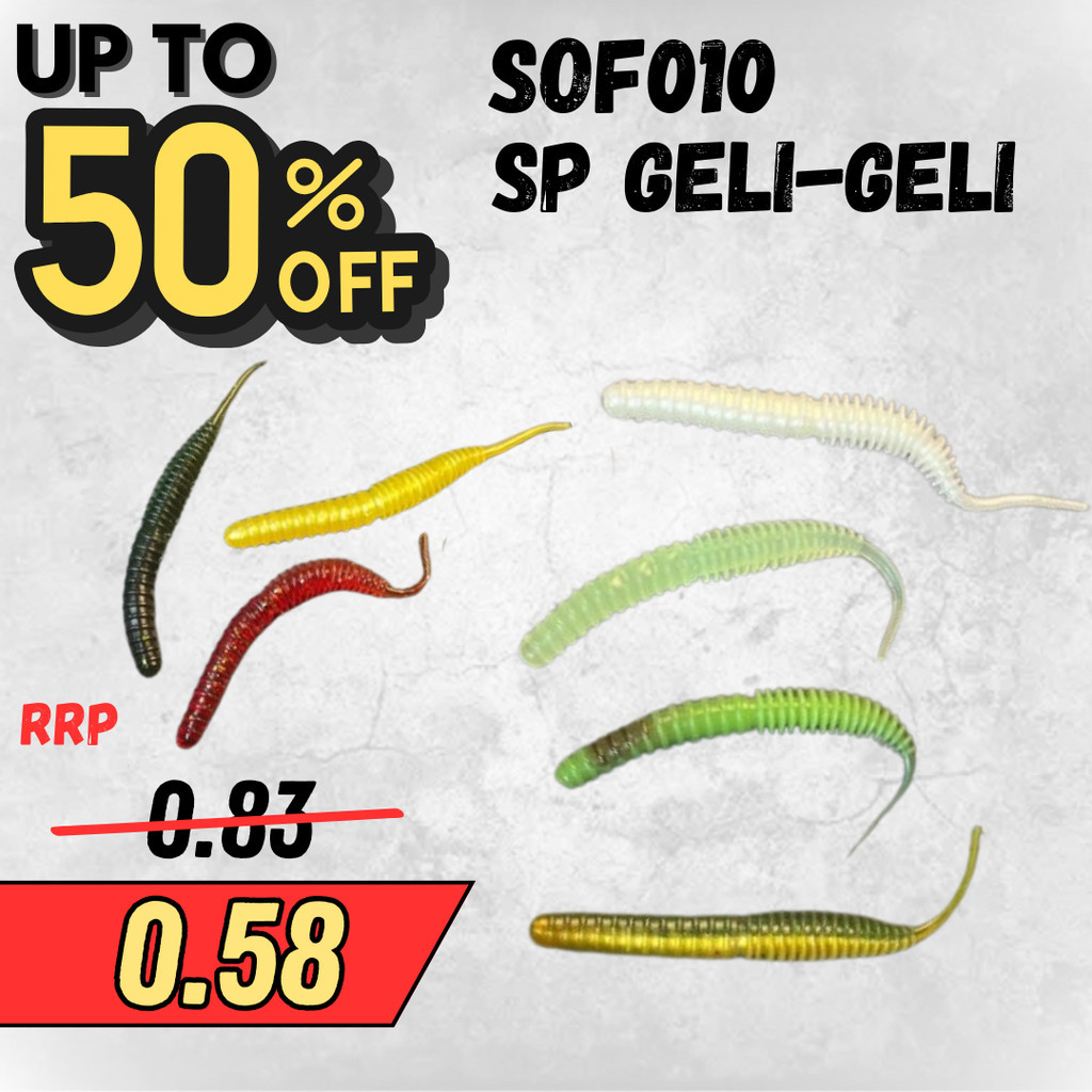 Umpan Lembut 10 ekor SP เหยื่อพลาสติกอ่อน 1 ชิ้น 11 ซม./4 กรัม Umpan หล่อ Sebarau Haruan เหยื่อนุ่มล