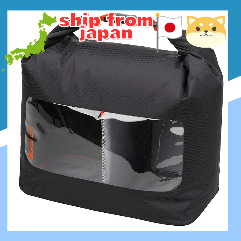 Hakuba HAKUBA Waterproof Camera Case Dry Soft Box Large Size Black x Orange AMZKDSBLBK Mold Preventi