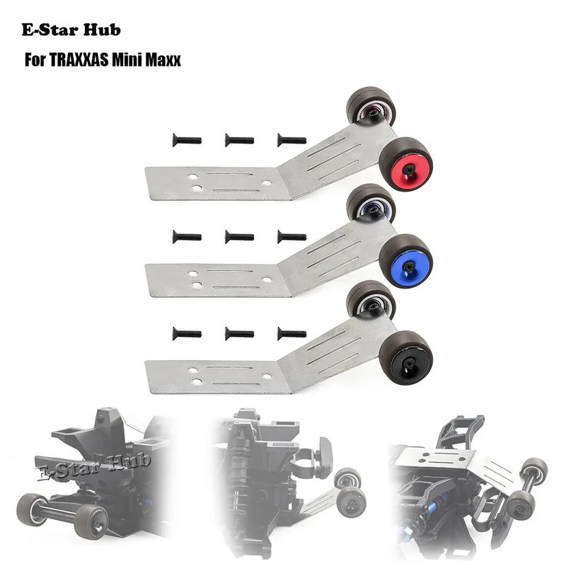 บาร์วีลลี่สำหรับ Traxxas Mini Maxx อุปกรณ์เสริม OP ชิ้นส่วนอัพเกรดโลหะ โมเดล Rc รถครอลเลอร์ รถบรรทุก รถบักกี้