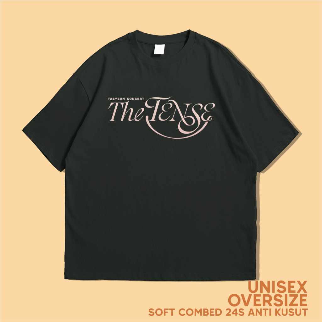 S-5xl KAOS Kpop Taeyeon Girls Generation Concert The Tense พิมพ์เสื้อยืดแขนสั้นสําหรับผู้ชายและผู้หญ