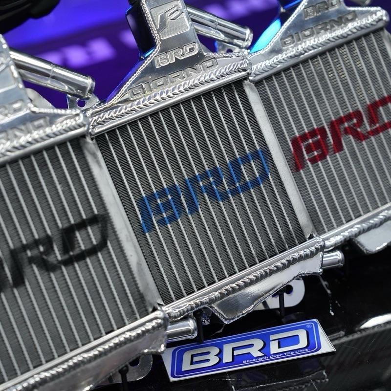 หม้อน้ำอลูมิเนียม BRD หม้อน้ำBRD. Giorno  มี 3 สี    แดง ดำ  นง - รูปที่ 3