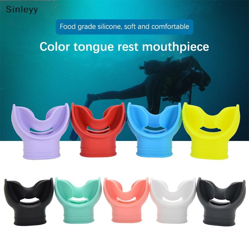 NL ซิลิโคน Snorkel Mouthpiece สบายดําน้ํา Regulator Mouthpiece ฝาครอบ Octopus Holder Retainers ใช้งานง่าย N