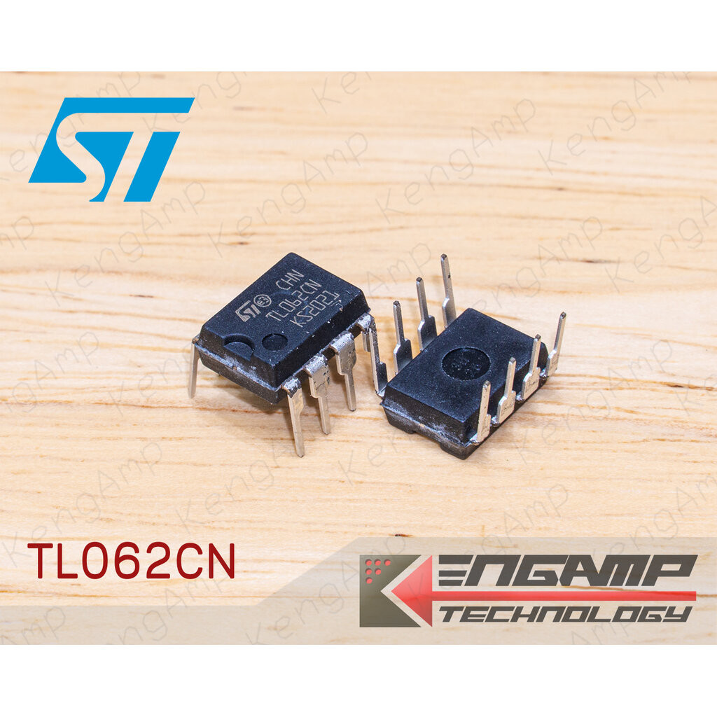(1ตัว) TL062CN ST J-FET DUAL OP-AMP