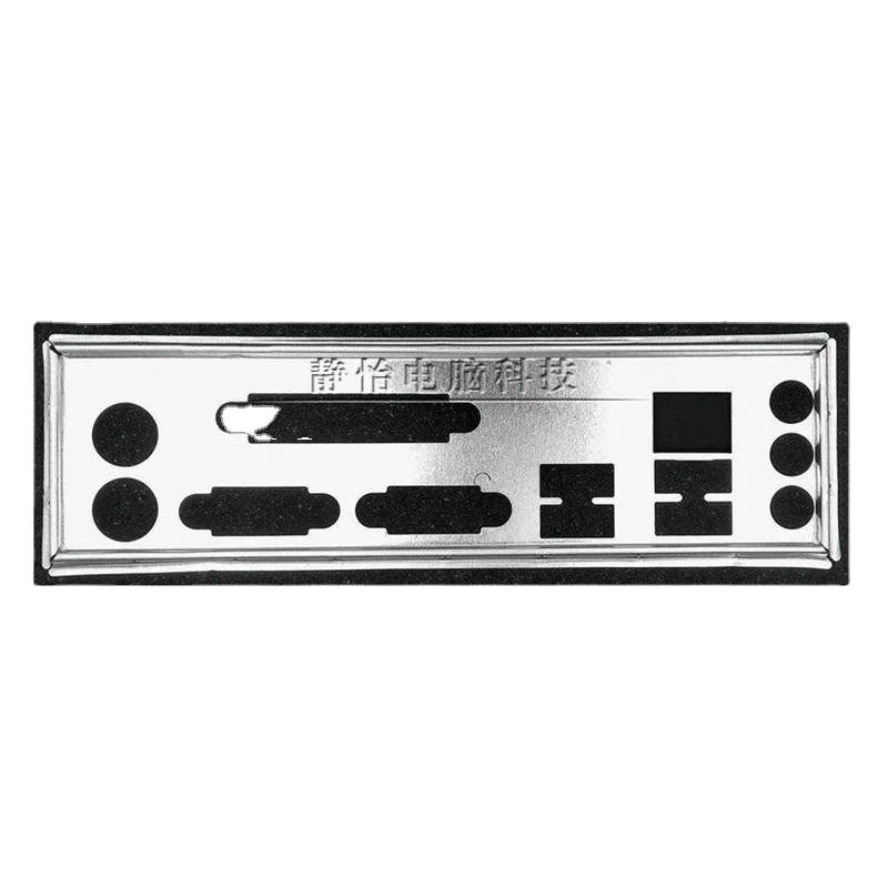 I/O IO Shield Blende สําหรับ GIGABYTE GA-H81M-DS2 GA-H81-D3 H81M-DS2-C แชสซีเมนบอร์ดแผ่นหลัง Baffle