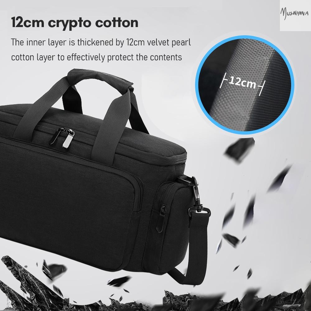 กระเป๋ากล้อง Travel Camera กระเป๋าสะพายกันน้ํา Shock-proof สําหรับกล้อง Mirrorless พร้อม Removab กระเป๋ากล้อง Muswn-1