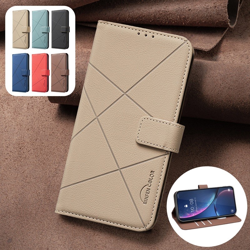 Flip Leather Case สําหรับ iPhone 16 15 14 13 12 Pro Max Luxury Magnetic Wallet สําหรับ iPhone 16e 16Plus เคสช่องเสียบการ์ด