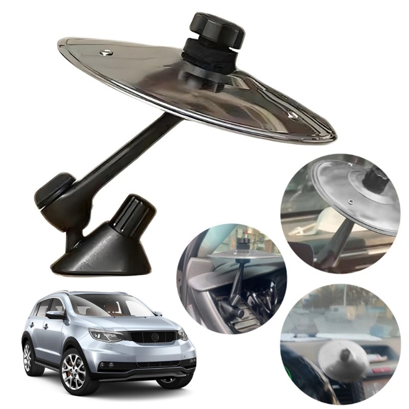 KIIK Universal Car Crash Music Cymbal สําหรับยานพาหนะส่วนใหญ่รถ Crash Cymbal Air Vent Outlet กลอง Cy