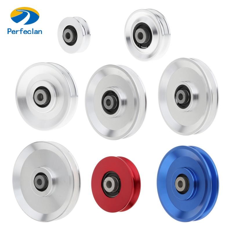 Perfeclan เปลี่ยนฟิตเนสแบริ่งรอกล้ออลูมิเนียมอัลลอยด์ Wearproof CNC Machining 10 มม. เส้นผ่านศูนย์กล