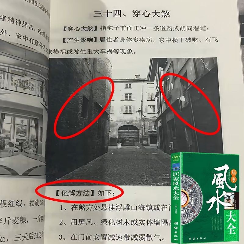 ที่โดดเด่น/คัดของแท้ Modern Residential Feng Shui Book Yangzhai สารานุกรมประกอบการภาษาจีน Residentia