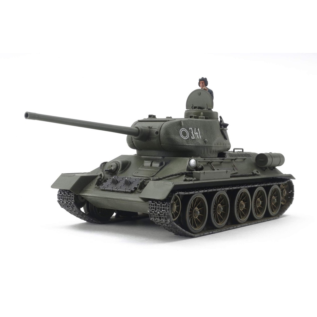TAMIYA 1/48 Military Miniatures Series No. 99 Soviet Medium Tank T-34-85 Plastic Model 32599