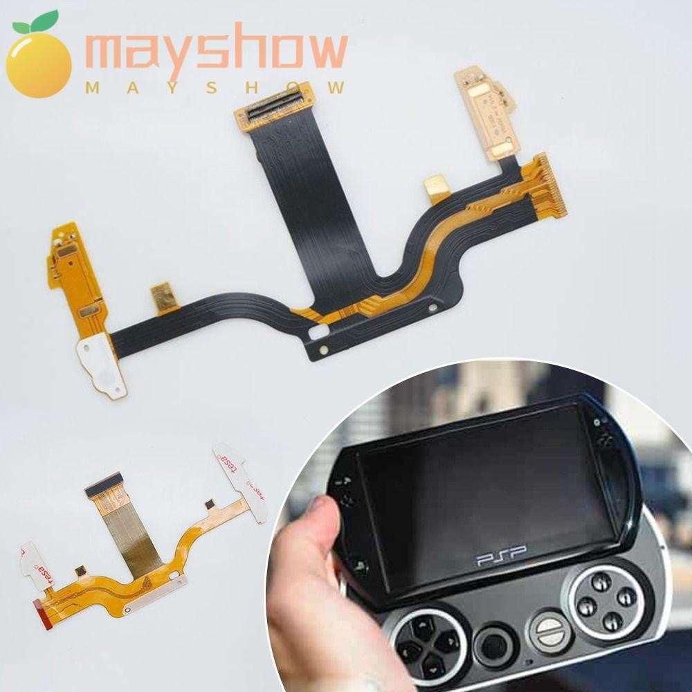 MAYSHOW สายหน้าจอ LCD, ซ่อม DIY Ribbon Flex Cable, อะไหล่ Universal เมนบอร์ดริบบิ้นสําหรับ PSP GO