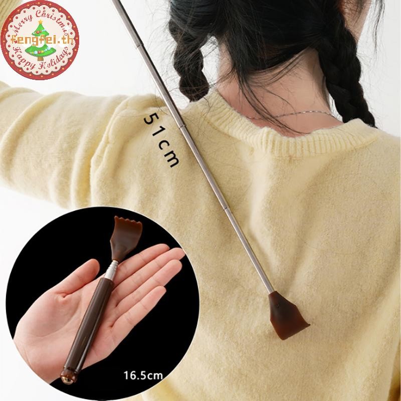 FENGFEI ขยายแม่เหล็ก Hackle Back Scratcher พร้อมแม่เหล็ก Telescopic Backpiller นวดกลับ Scraper TH