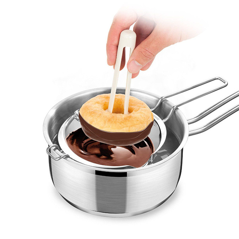 Donut tool ชุดกดแป้งโดนัท พิมพ์กดโดนัท พลาสติก พร้อมไม้คีบ วัสดุเกรดอาหาร ปลอดภัย #AK-0007 - รูปที่ 5