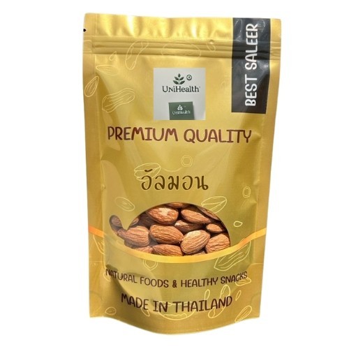 เม็ดอัลมอนด์อบ 250–1,000 กรัม [พร้อมทาน] | อัลมอนด์เต็มเมล็ด แอลมอล แอลม่อน อัลมอนด์ เกรด AAA | ถั่วอบสุขภาพ ขนมคลีน