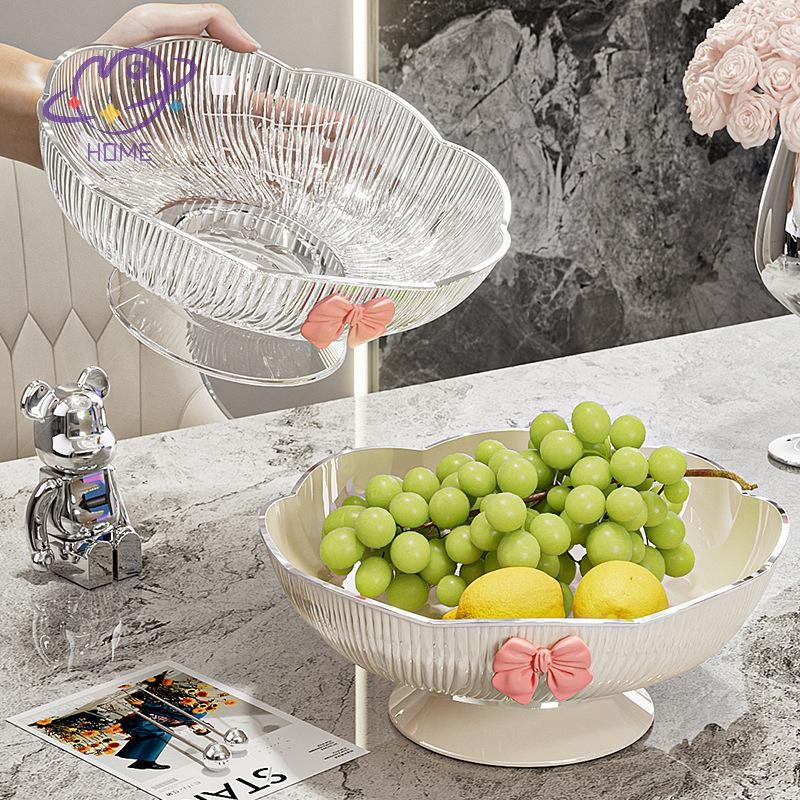 [mayhome] ใหม่พร้อมมูลค่าสูงความงามหรูหราห้องนั่งเล่นในบ้านโต๊ะกาแฟ Candy Platter High-End Snack Placement Platter เครื่องประดับ {TH}