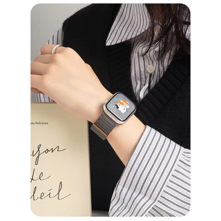 เคส + สายรัด สร้อยข้อมือซิลิโคนฝาครอบคอร์เรีย สําหรับ แอปเปิล ดู 10 46 มม. 49 44 40 45 มม. 41 42 มม. สําหรับ iดู ชุด 9 8 7 6 5 4 พิเศษ 2