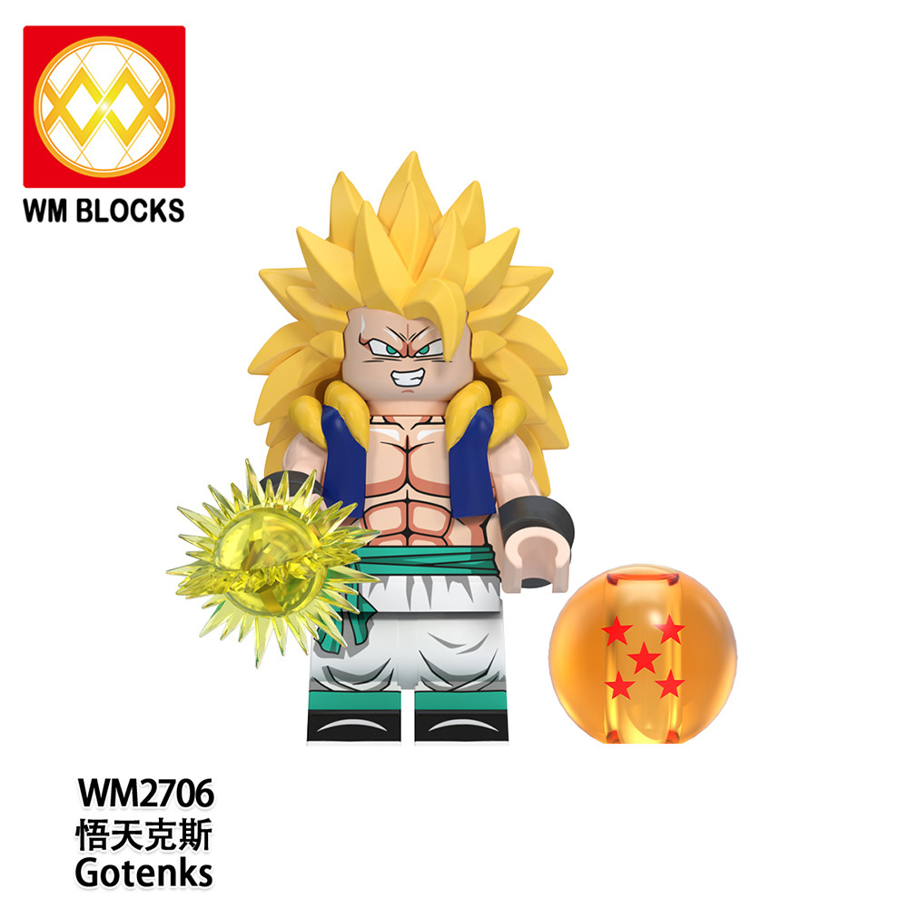 DB Cell Torankusu Majin Buu Building Son Goku Blocks Vegeta Figures ของเล่น