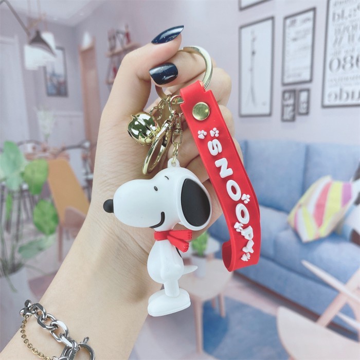 GANTUNGAN Snoopy Keychain พวงกุญแจน่ารัก พวงกุญแจนักบินอวกาศ - Snoopy
