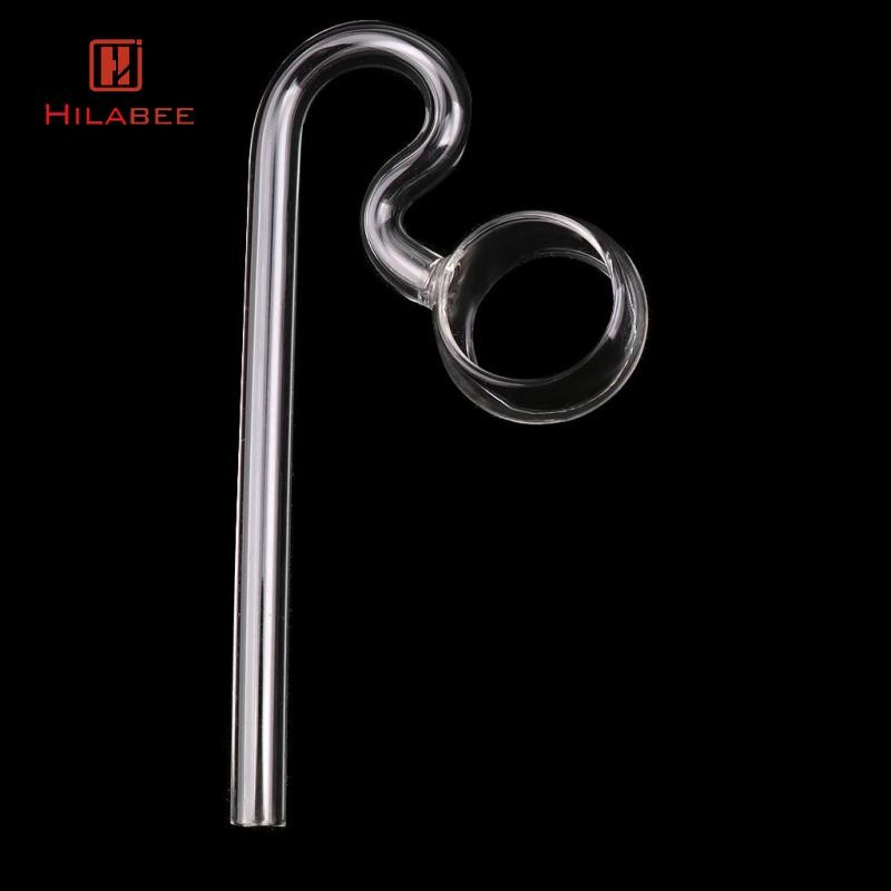 [hilabee] Aquarium Glass Outflow & Inflow Pipes 13 มม.พร้อมถ้วยดูดสําหรับ 1213//16 มม.