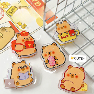 คลิปหนีบ ที่หนีบอะคริลิค  เครื่องใช้สำนักงาน พร้อมส่ง