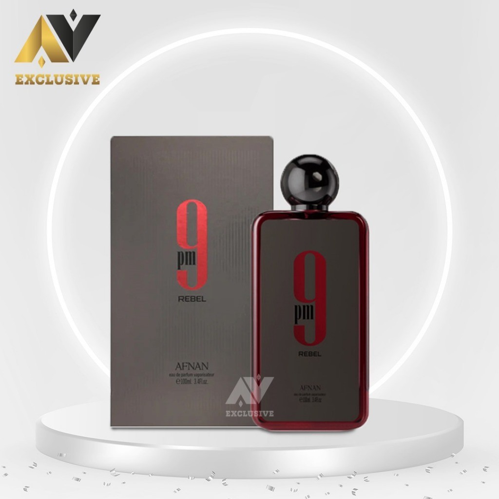 9pm Rebel Perfume Afnan Authentic EDP 100ml For Men & Women