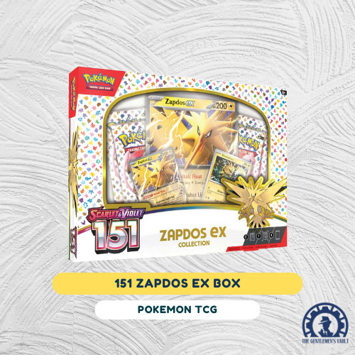 Pokémon TCG: Scarlet & Violet 151 Collection Zapdos ex Box
