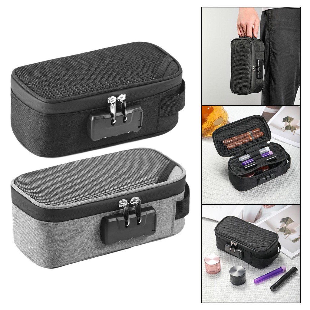 [Qklmdt] ภาชนะถุงกลิ่น Odor Premium Portable Storage