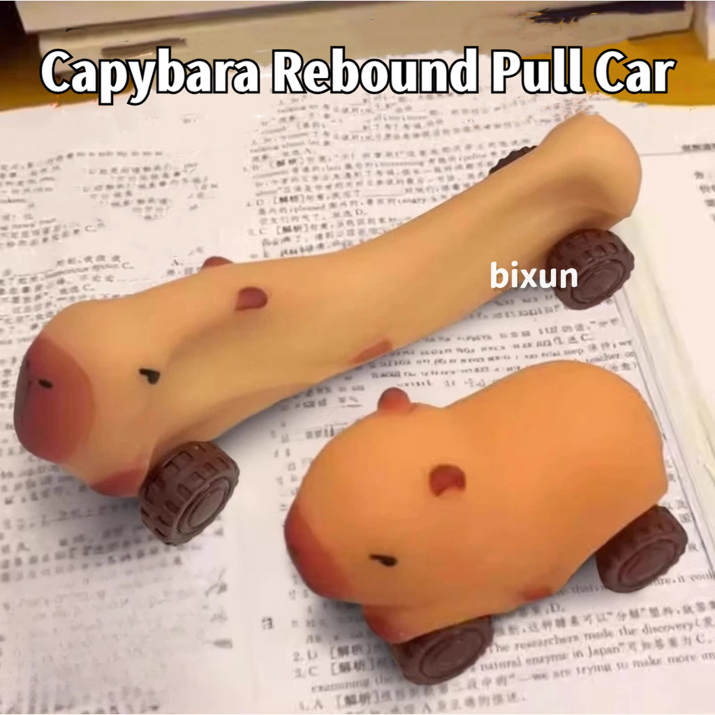 Creative Deformation ยืด Capybara Gliding รถสกู๊ตเตอร์ Pinch Decompression ช้า Rebound ของเล่น Venting ความเครียดบรรเทาของเล่น