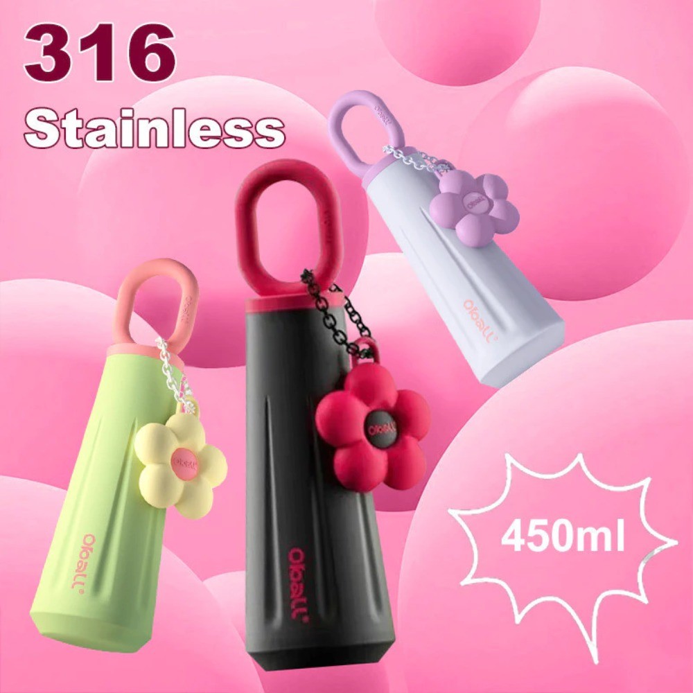 Glass Vacuum Insulated Flask 450ml Glass Vacuum Insulated Flask Material: 316 Stainless Steel