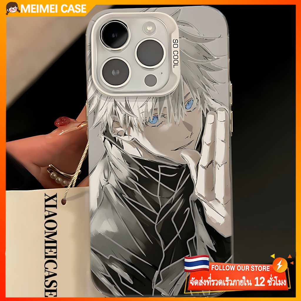 COD ใช้ได้ iphone 11 13 12 14 15 Pro MAX 14 15 7 Plus X XR XSMAX เคสโทรศัพท์มือถือโฮโลแกรมหนุ่มหล่อแอนิเมชั่นสองมิติ