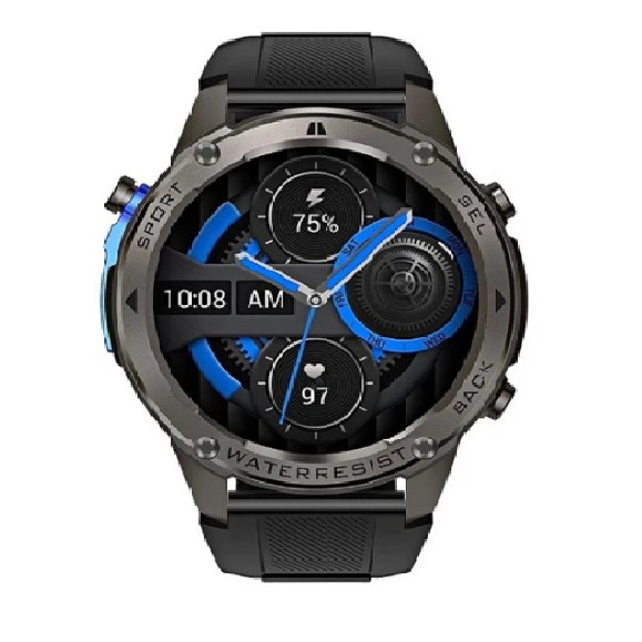 นาฬิกาอัจฉริยะ Kawa D56 GPS จอ AMOLED Smart watch แบต 500 mA วัดอัตราการเต้นหัวใจ กันน้ำ วัดแคลลอรี่ เข็มทิศ วัดความสูง