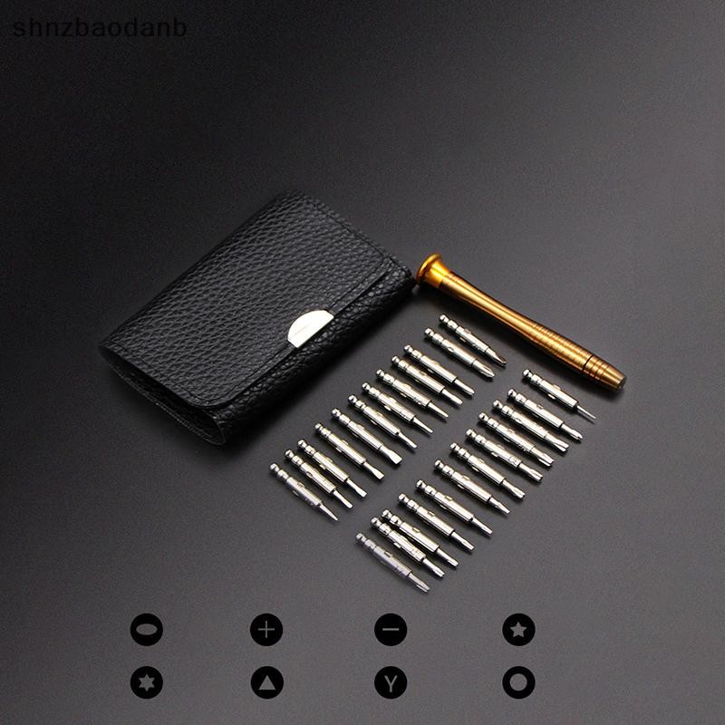 [SHNZFF] 25 ชิ้น Small MINI REPAIR PRECISION SCREWDRIVER TORX ชุดเครื่องมือ SET FIX MAGNETIC YBUI