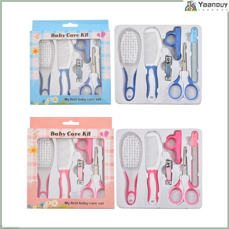 Yaa Baby Nursery สําหรับ Health Care Kit สําหรับทารกทารกแรกเกิดเครื่องมือตัดผมกรรไกรตัดเล็บหวี Grooming Kit ชายหญิงเด็กทารก