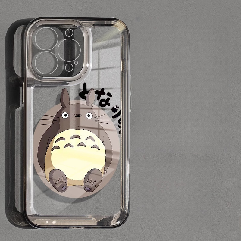SAYA My Totoro Neighbor SeriesกรณีIPhone 17 Pro Max 17 Air 16 15PRO 16 15PROMAX 14 14pro 14promax 14plus 16 15PlusอะนิเมะกรณีClear IP 13Mini 12Mini 13pro 13promax 12 Pro 12 7 8 7 7 7 7 7 7 7 7 7 7 7 + 8+ 11 11PRO 11PROMAX X XR XS XSMAX SoftCase Cute Pop H