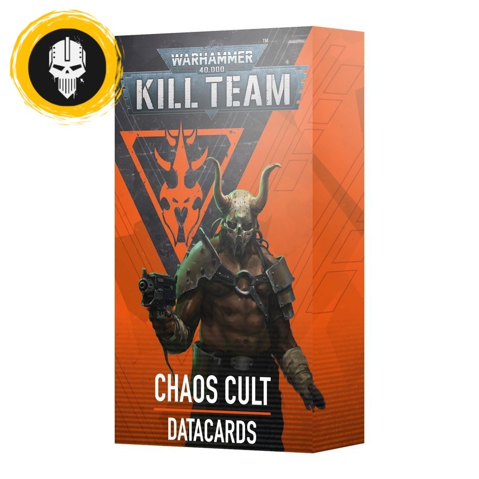 (GWพร้อมส่ง) KILL TEAM DATACARDS: CHAOS CULT (ENG) การ์ดสำหรับKill Team