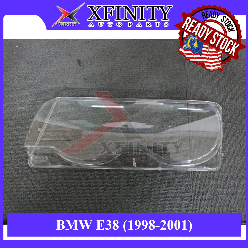 Bmw E38 98 99 01 HEADLAMP COVER / HEADLIGHT COVER / เลนส์ HEADLAMP / HEADLIGHT LENSอะไหล่รถยนต์ ของแ