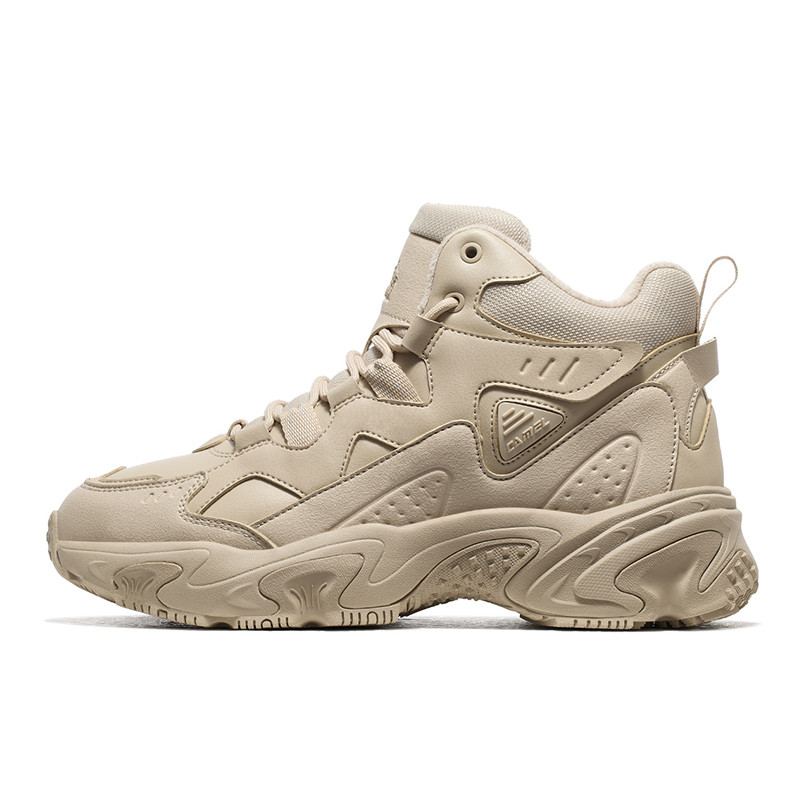 CAMEL SPORTS รองเท้าลําลองกลางแจ้งผู้หญิงกลางด้านบนบวกกํามะหยี่ผ้าฝ้ายลื่นทนต่อการสึกหรอกันกระแทกผู้ชาย - รูปที่ 6