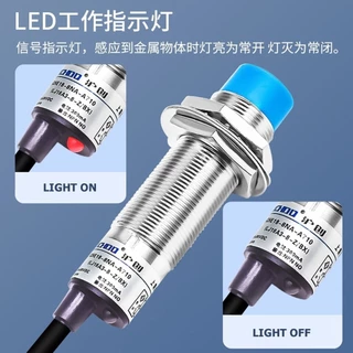 M18 Proximity Switch เซนเซอร์ตรวจจับโลหะ พร็อกซิมิตี้สวิทช์ LJ18A3-8-Z/BX/BY/AX/AY 3-wire 6-36VDC ระยะตรวจจับ 8mm NPN...